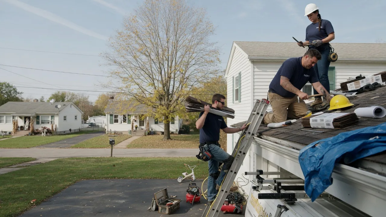 Local Roofing Contractors in Grant Park, IL near me
